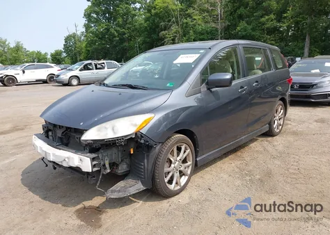 2012 Mazda Mazda5 Touring из США, поврежденный, VIN JM1CW2CL5C0126744